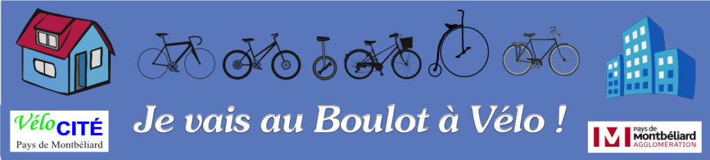 Titre : Je vais au boulot à vélo